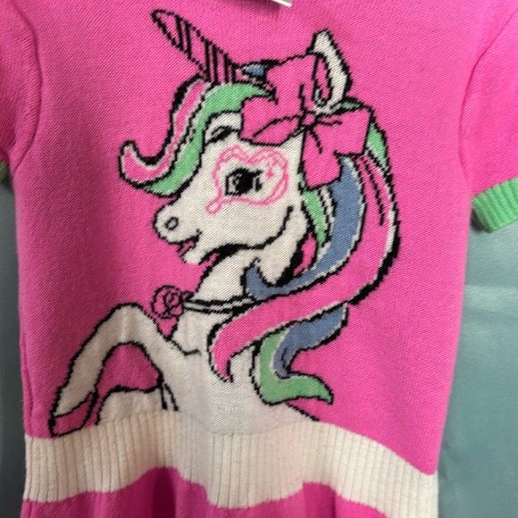 Nickelodeon Unicorn Sweater Dress 4/5 girls - Picture 4 of 4